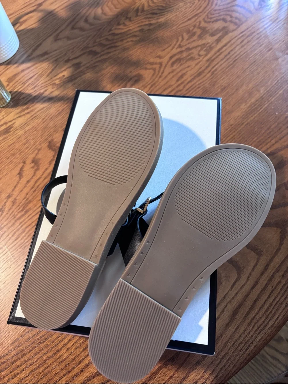 Steve Madden Black Strappy Buckle Slide Sandals